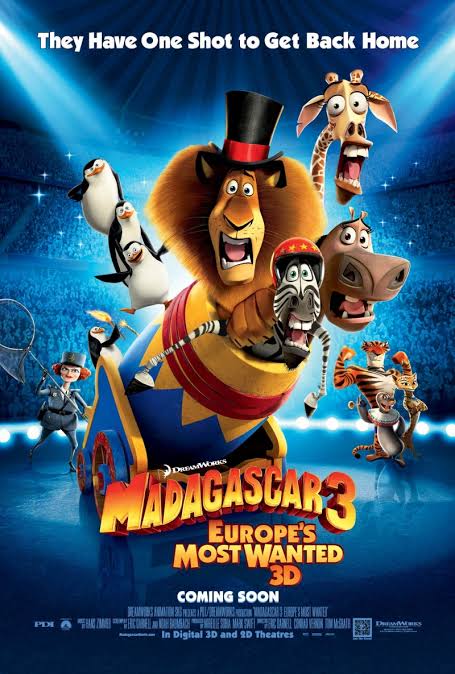 Madagascar 3 Europe’s Most Wanted (2012) | Animation Movie