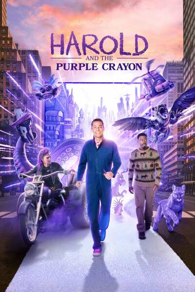 You Are Currently Viewing Harold And The Purple Crayon (2024) | Hollywood Movie